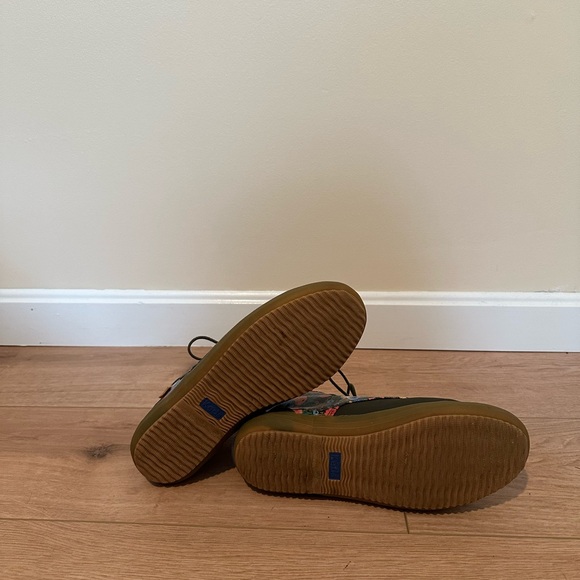 Keds x Rifle paper co. scout boots in Olive and Garden Party print size 8.5 - Picture 7 of 7